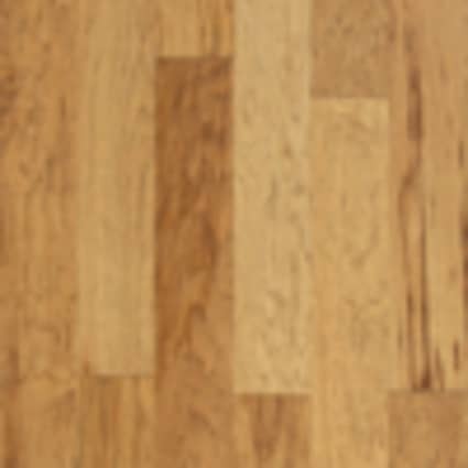 QuietWarmth 3/8 in. Golden Valley Hickory Quick Click Engineered Hardwood Flooring 5.38 in. Wide